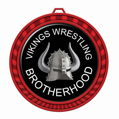 Custom 2.5" Vibrant Color Medal