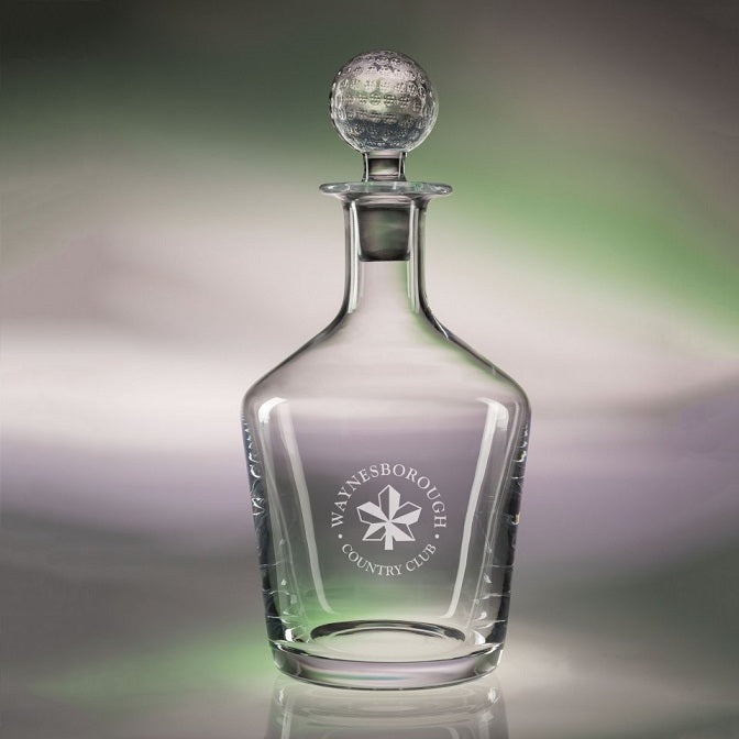 34 oz. Craft Decanter - Golf