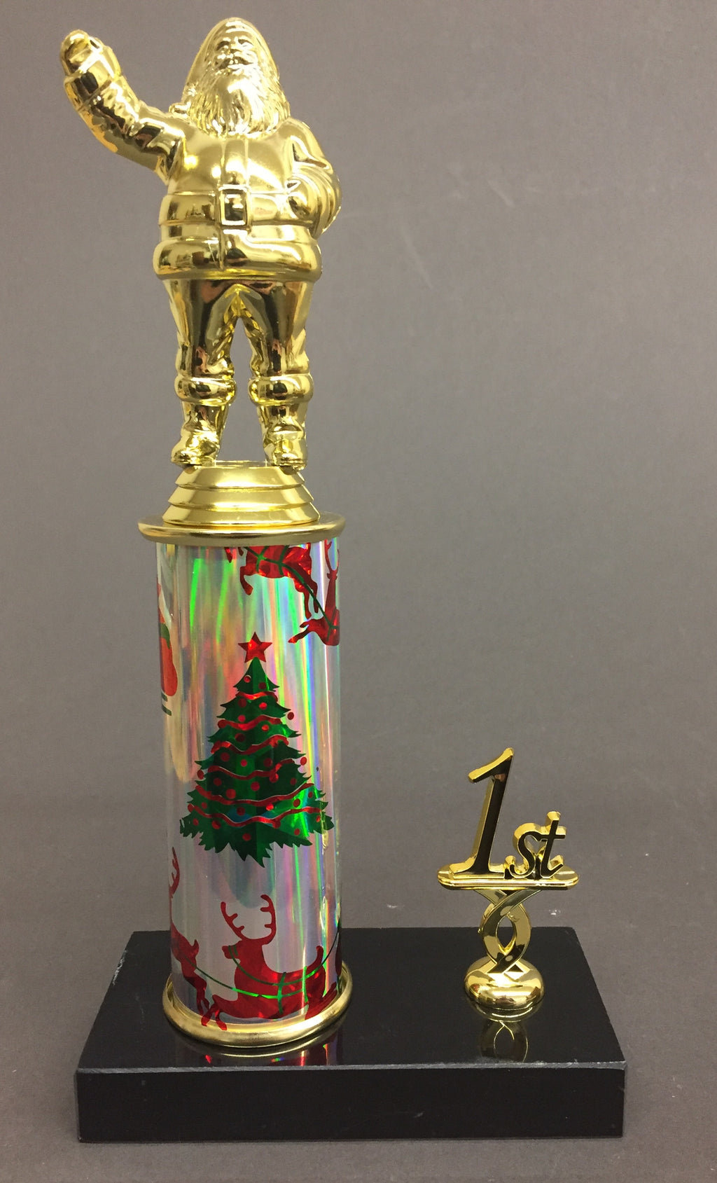 Santa Trophy with Place Trim