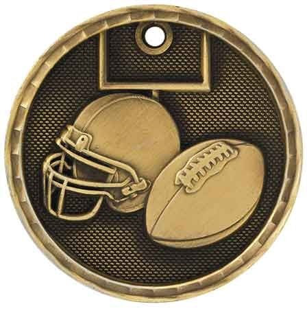 3D Sport Medal - Football