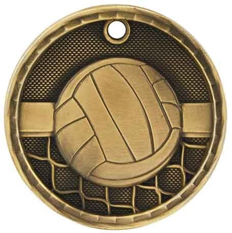 3D Sport Medal - Volleyball