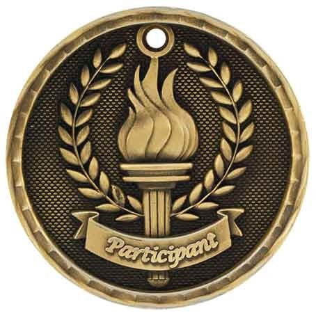 3D Academic Medal - Participant