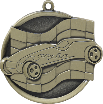 Mega Pinewood Derby Medal