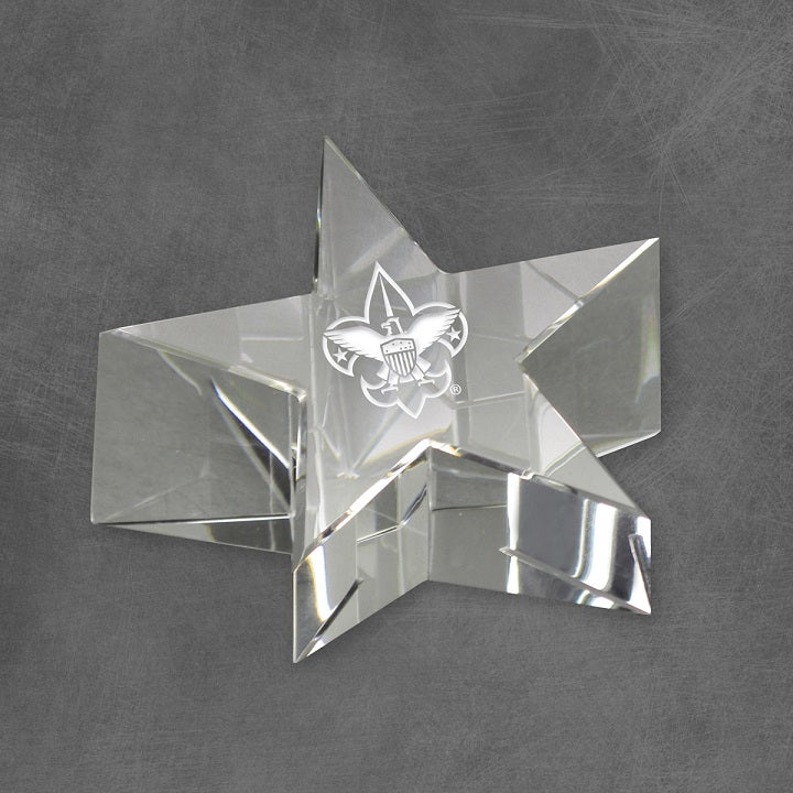 Crystal Star Paperweight