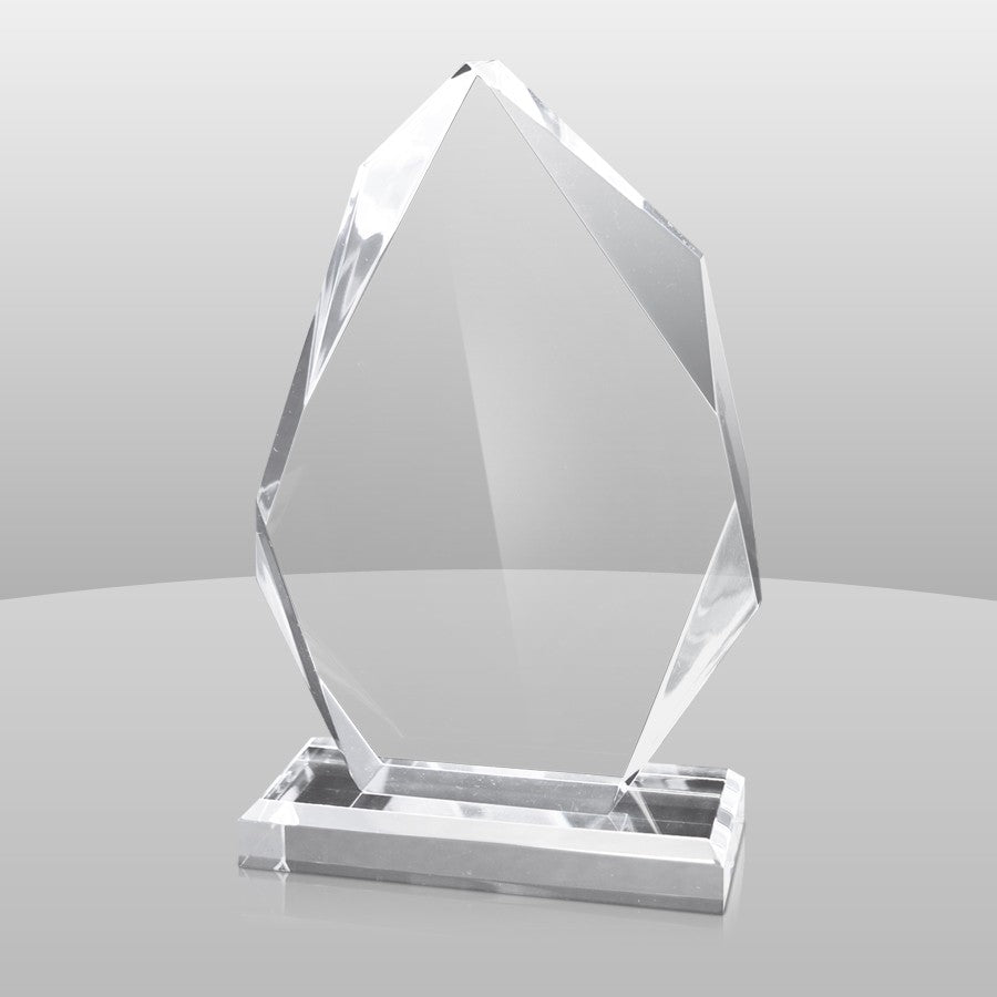 Heavy Faceted Arrowhead Acrylic