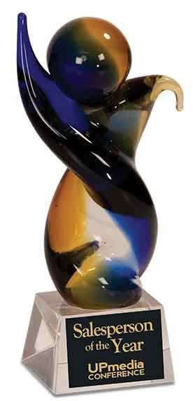 Twisted Body Art Glass