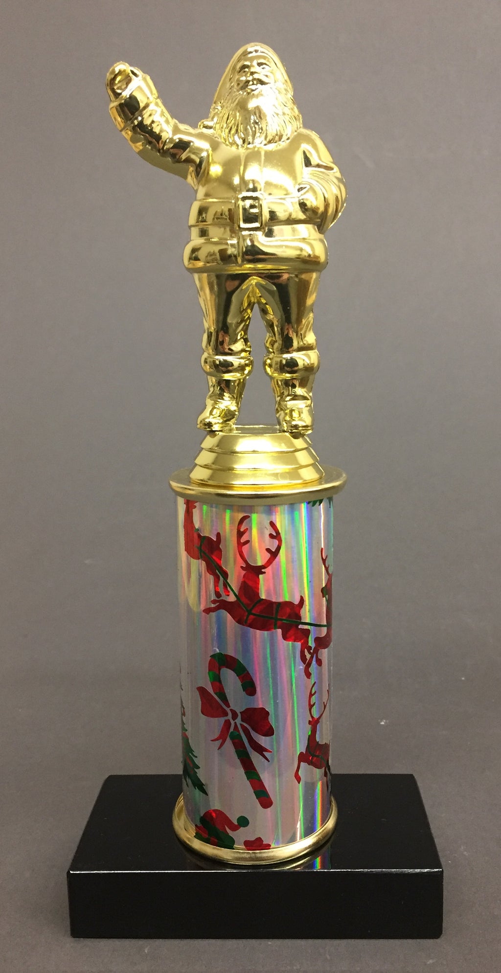 Santa Trophy on 4" Riser