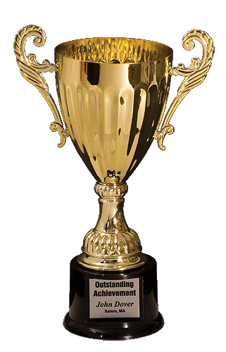 Metal Cup Trophy - 14.5"
