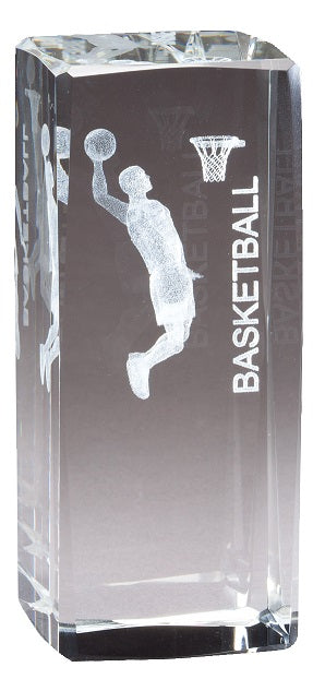 Collegiate Series Basketball Crystal