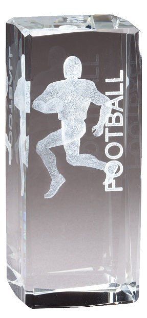 Collegiate Series Football Crystal
