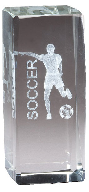 Collegiate Series Soccer Crystal