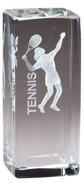 Collegiate Series Tennis Crystal