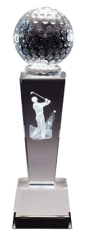 Collegiate Sport Crystal - Golf