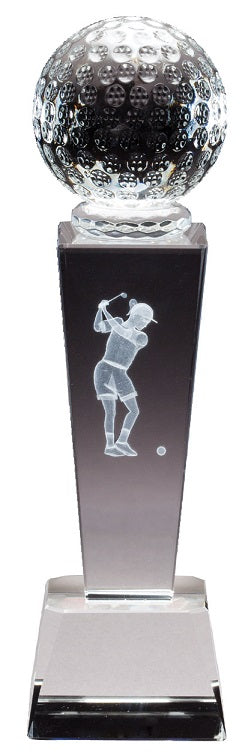 Collegiate Sport Crystal - Golf