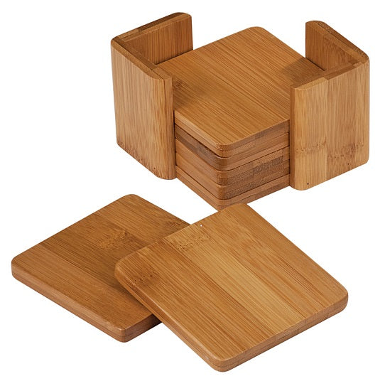 Bamboo 6-Coaster Set