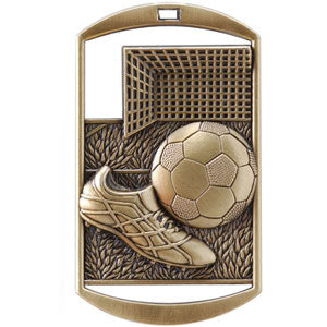 Dog Tag Medal - Soccer