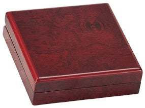 Rosewood Finish Medal Box