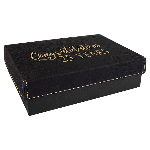 Laserable Leatherette Gift Boxes
