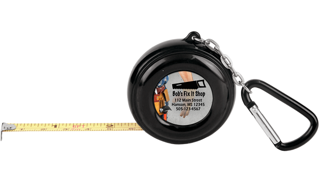 Tape Measure Keychain
