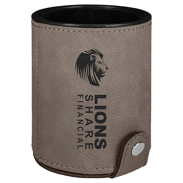 Laserable Leatherette Dice Cup