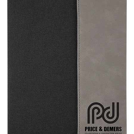 Leatherette Canvas Portfolios