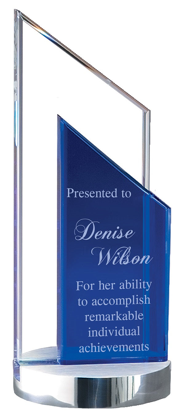 Crystal Blue Rectangle