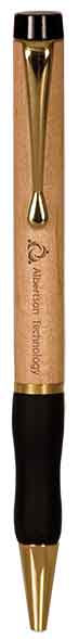 Wooden Ballpoint Pens with Gripper