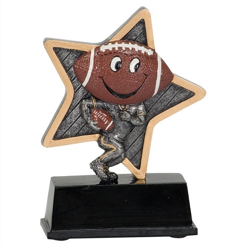 Little Pals Football Resin