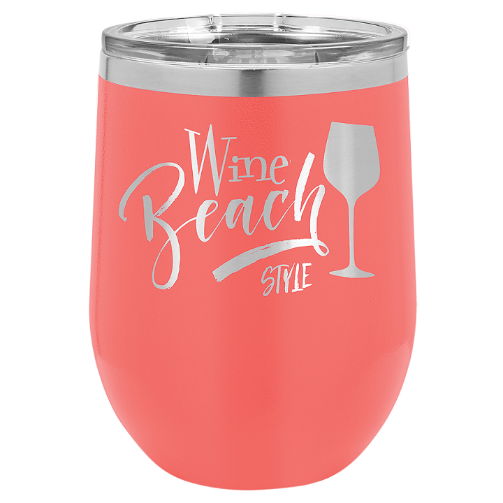 Insulated Tumbler - 12 oz. Stemless Wine