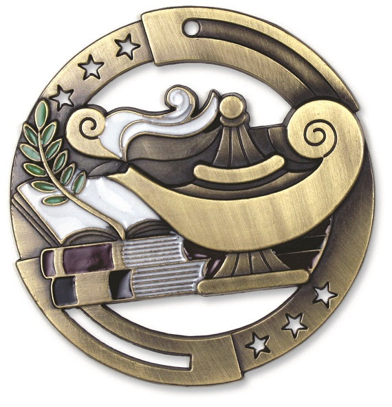 Lamp of Knowledge M3XL Medal