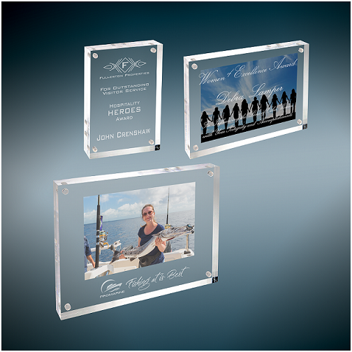 Clear Rectangle Magnetic Acrylic
