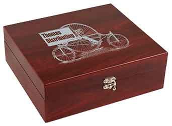 Martini Set in Rosewood Box