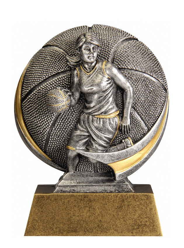 Motion Xtreme Female Basketball Player