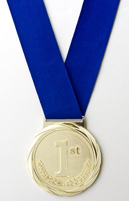 Olympic Style Neck Ribbon - Blue