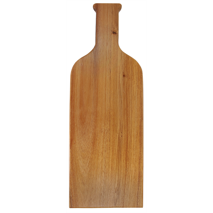 Acacia Wood/Slate Serving Board with Two Tools