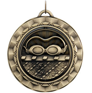 Spinner Medal - Swimming