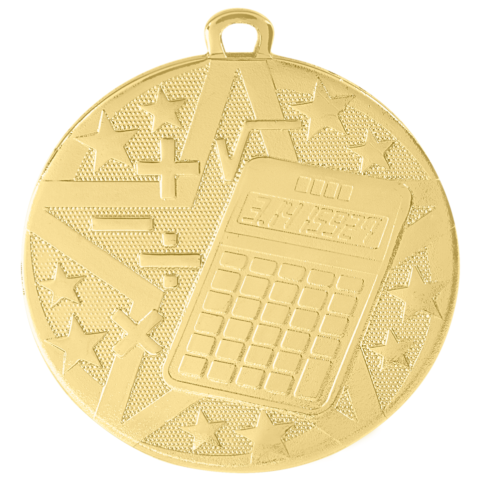 Superstar Medal - Math