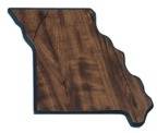 State of Missouri Shaped Plaque