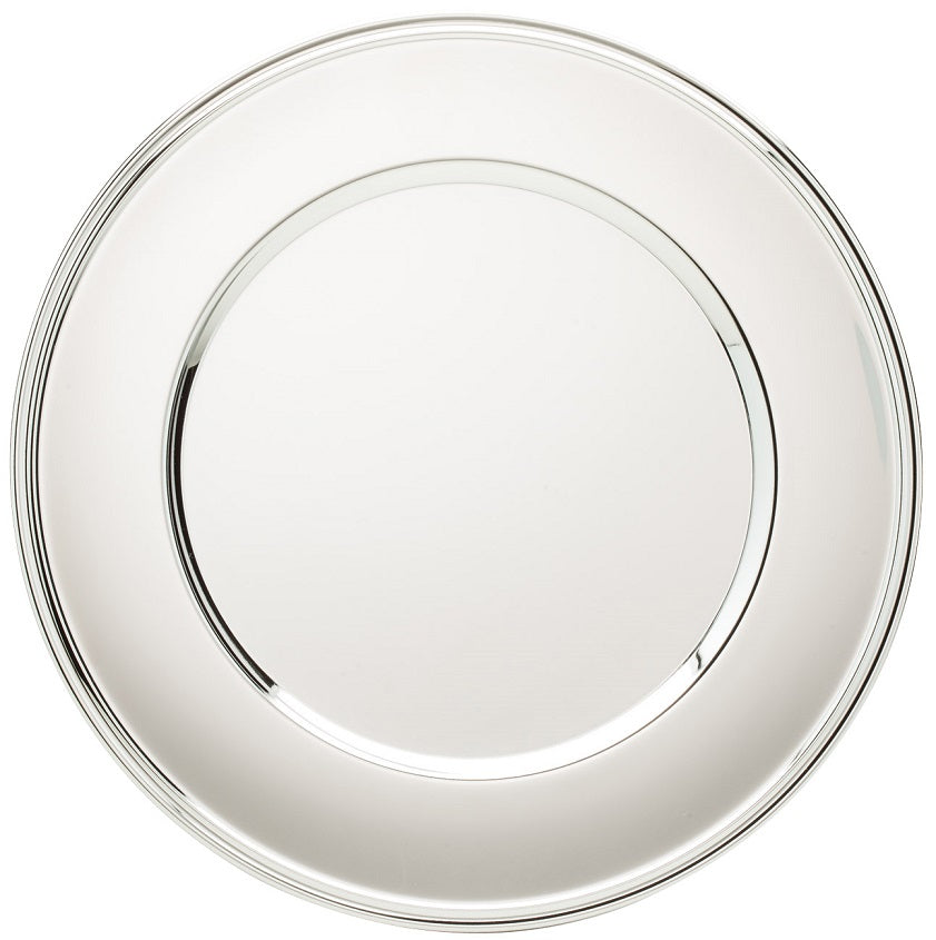 Chrome Plated Round Tray