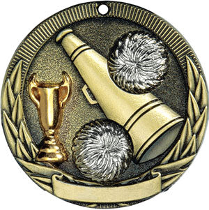Tri-Colored Medal - Cheer
