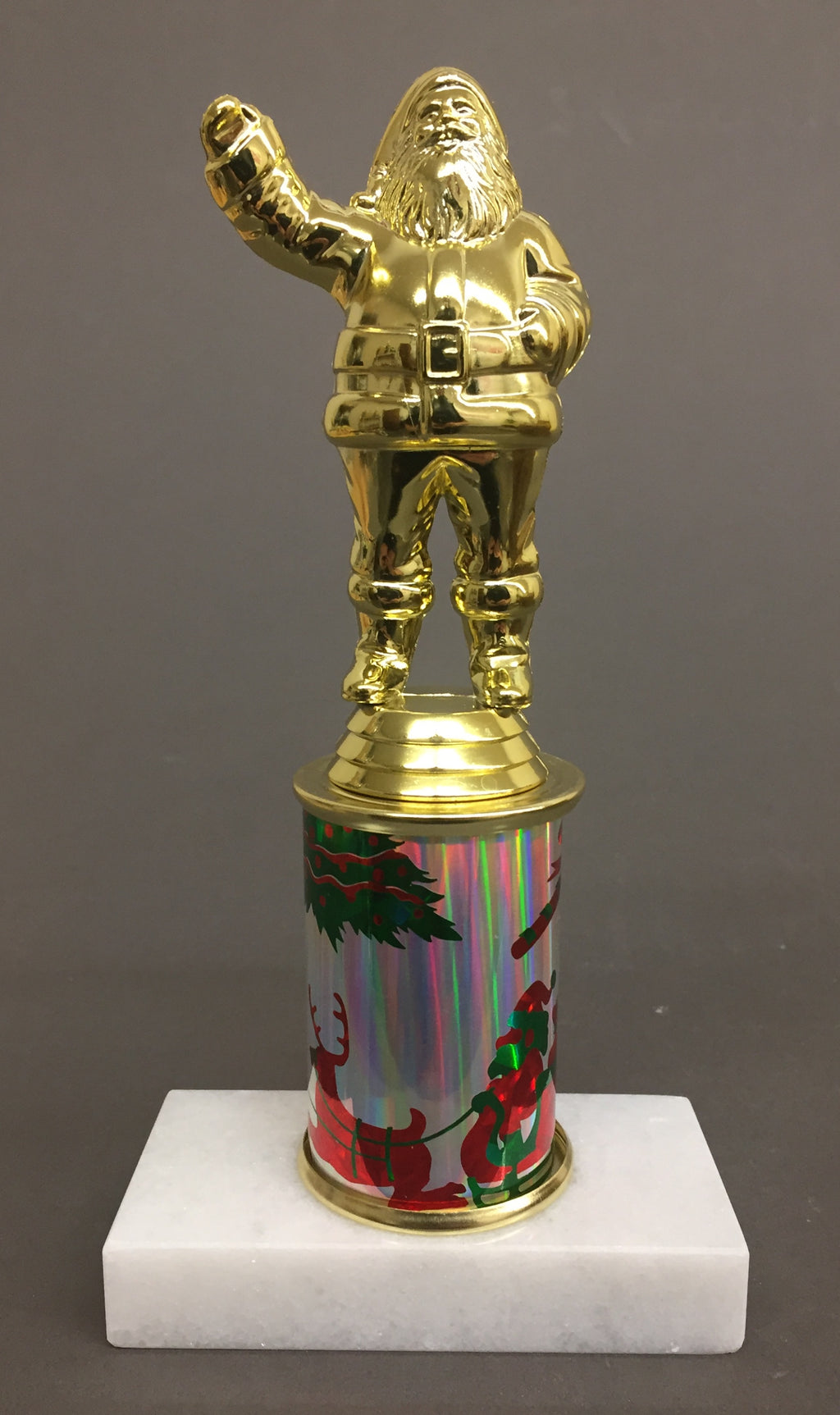 Santa Trophy on 3" Riser