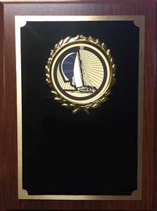 Royal Wood Plaque with Scouting Image
