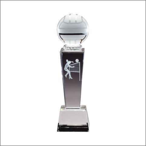 Collegiate Sport Crystal - Volleyball