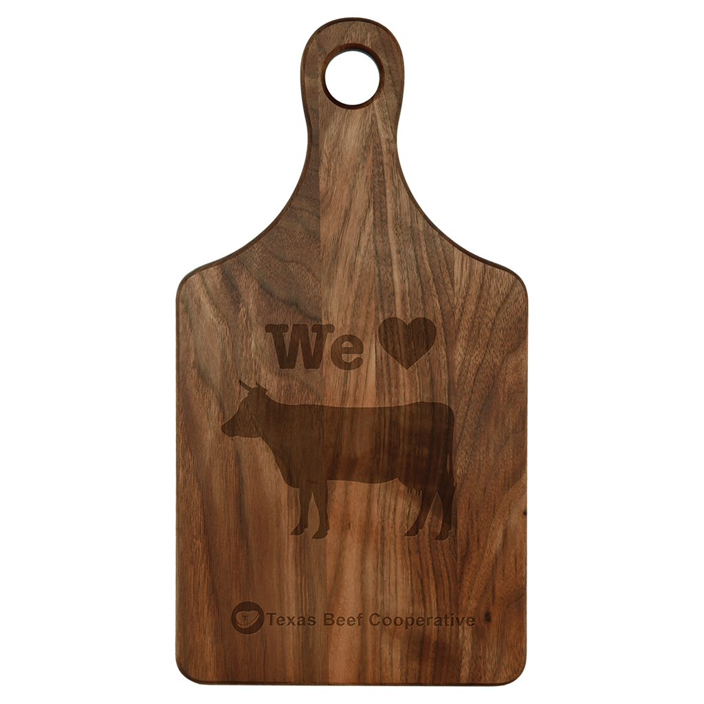 Paddle Shape Cutting Board