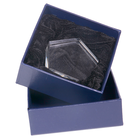 Cut Diamond Jade Glass Award