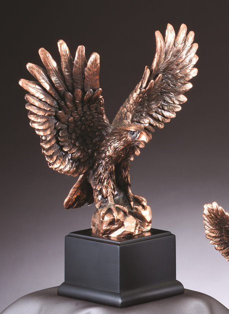 American Eagle - Perched Pose Bronze