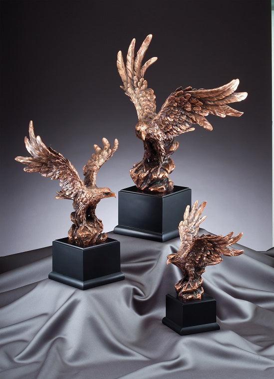 American Eagle - Perched Pose Bronze