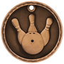 3D Sport Medal - Bowling