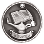 3D Academic Medal - Lamp of Knowledge