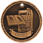 3D Academic Medal - Reading